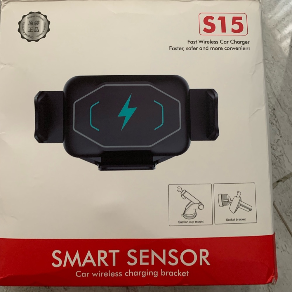 Smart Sendor Car Wireless Charging Bracket